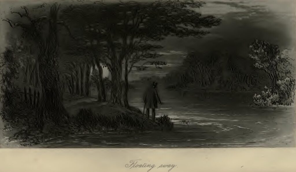Floating away